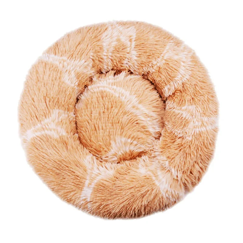 Super Soft Round Plush Pet Bed ⭐