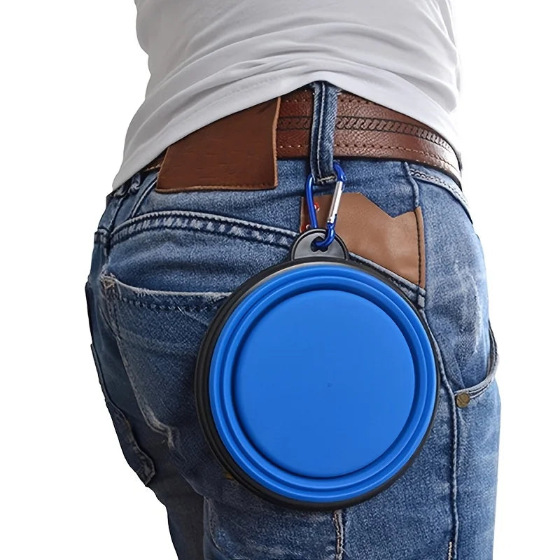 Collapsible Travel Pet Bowl ⭐