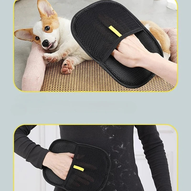 Reusable Pet Hair Remover Glove ⭐