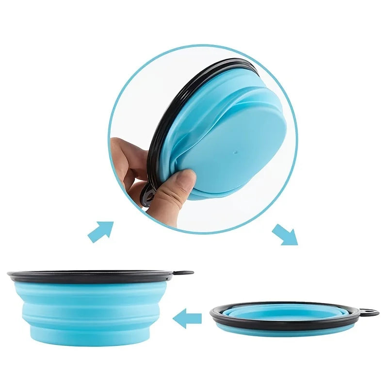 Collapsible Travel Pet Bowl ⭐