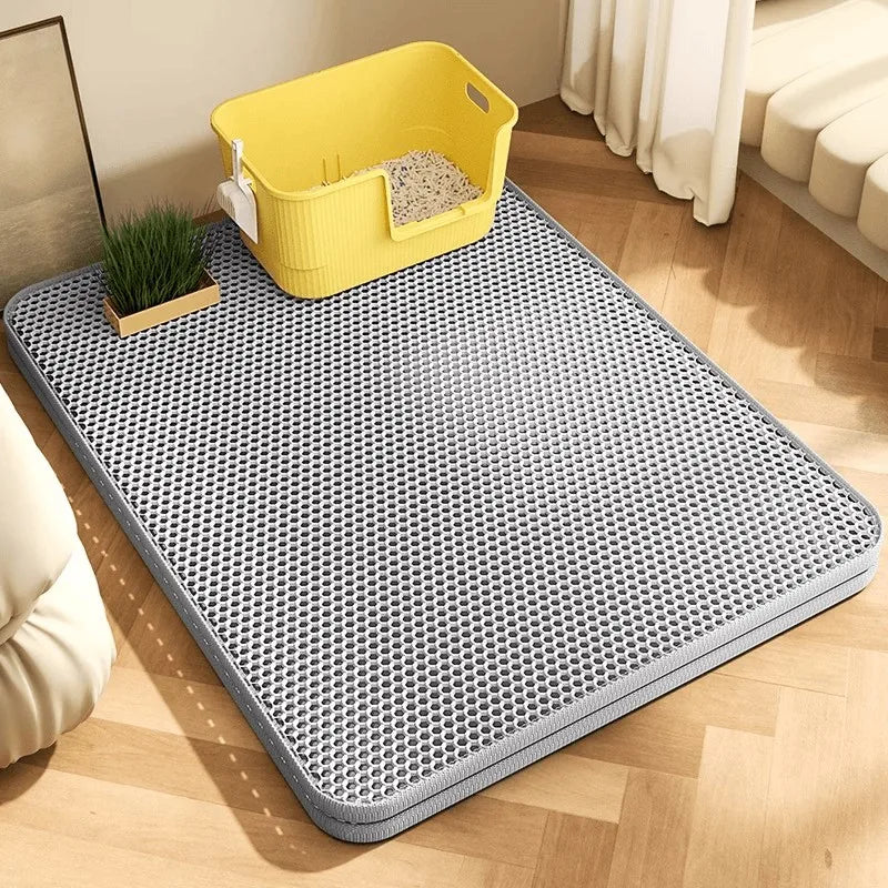 Extra Large Waterproof Cat Litter Mat ⭐