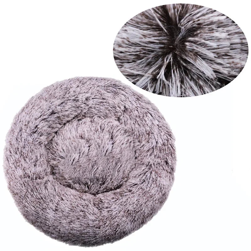 Super Soft Round Plush Pet Bed ⭐