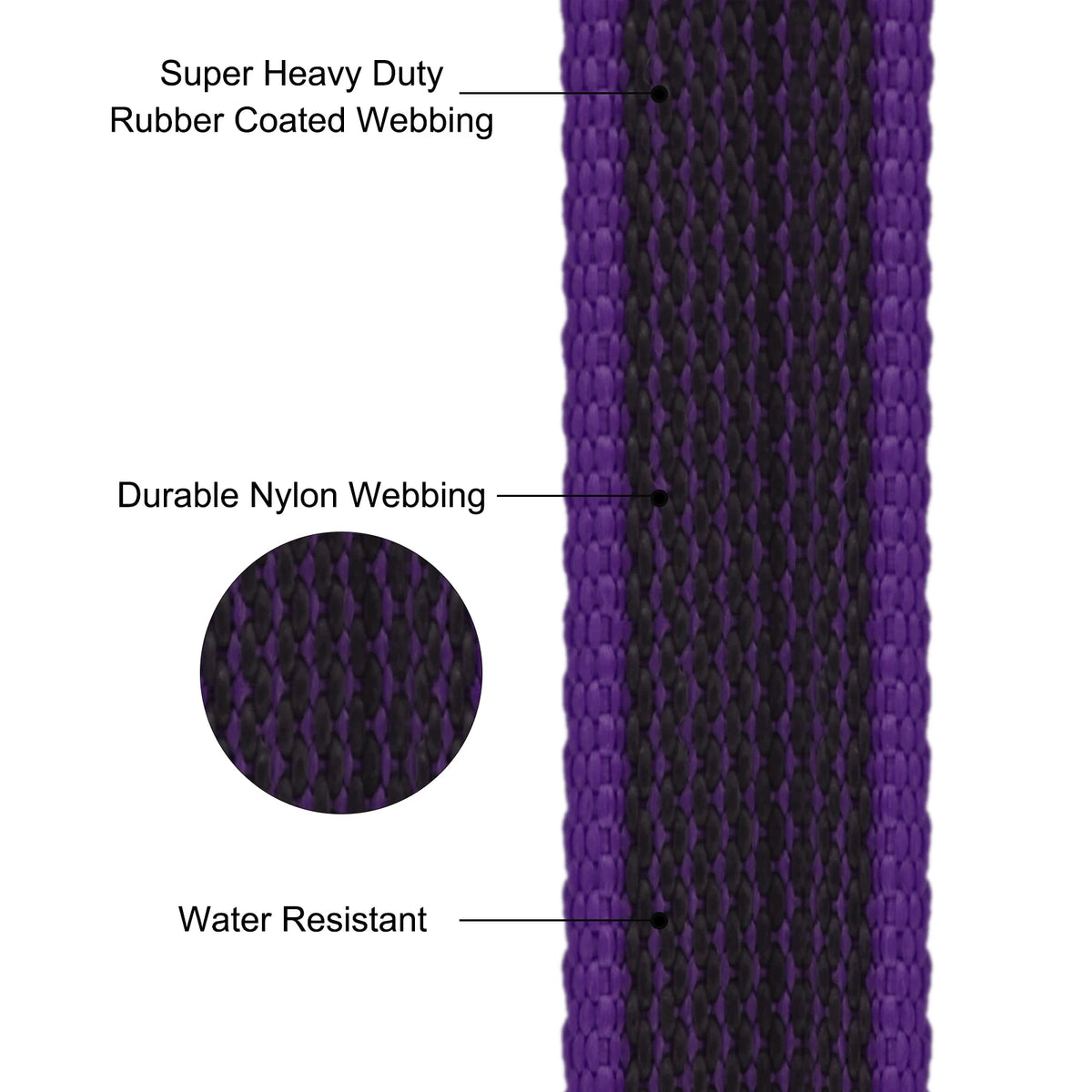 Dual-Color Long Training Dog Leash