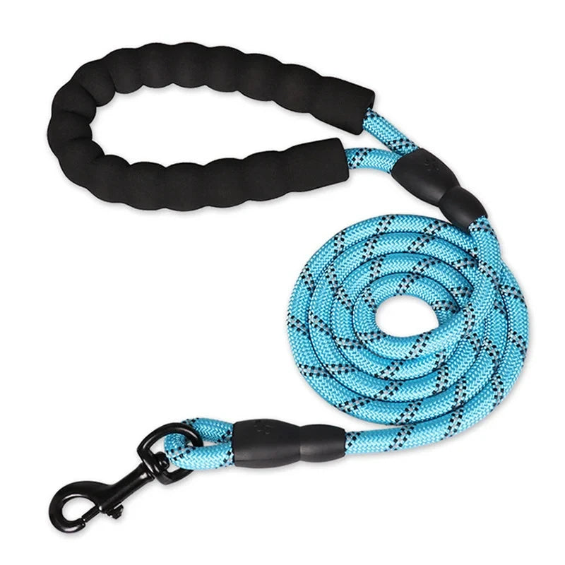 Heavy-Duty Reflective Dog Leash with Padded Handle ⭐