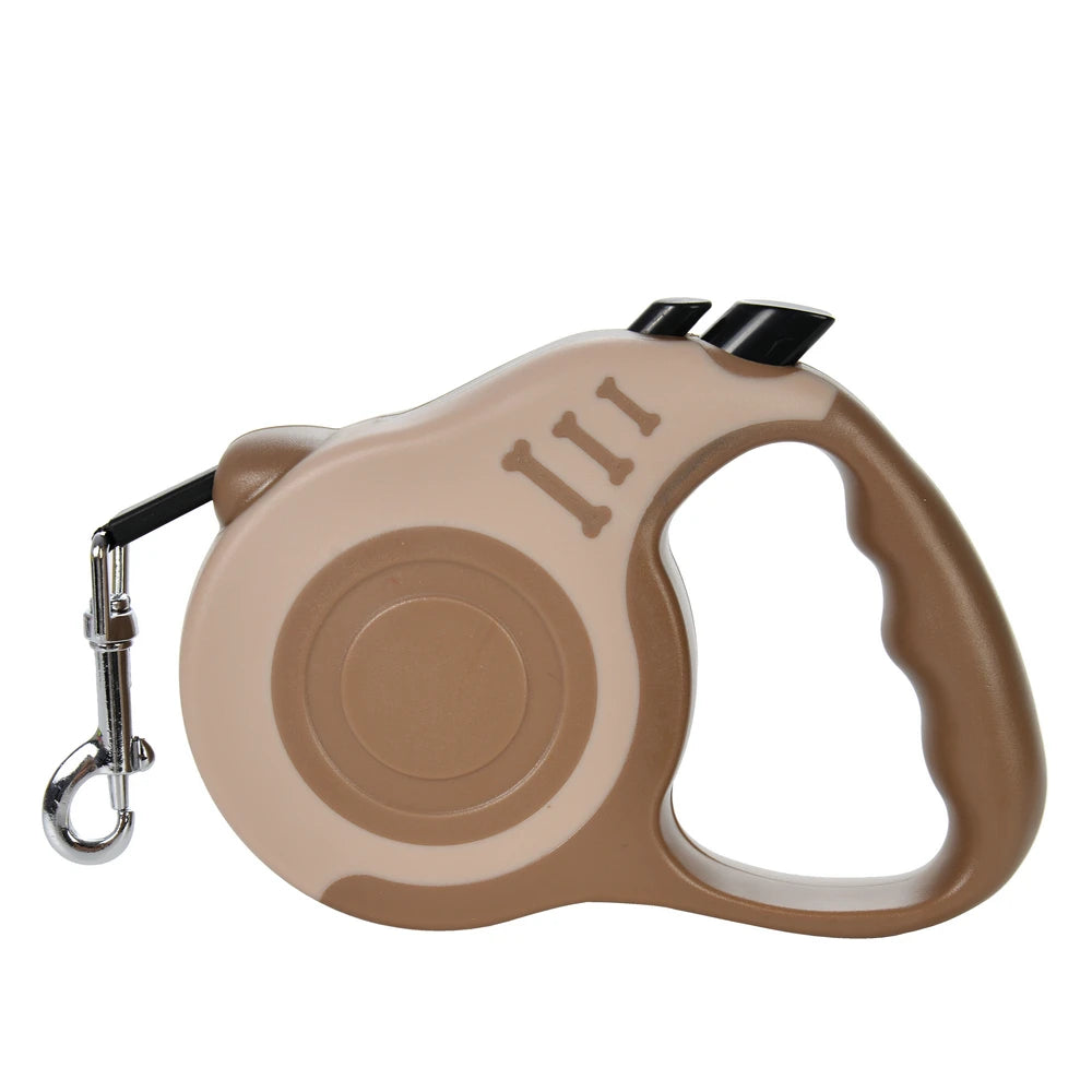 Retractable Dog & Cat Leash with One-Hand Brake