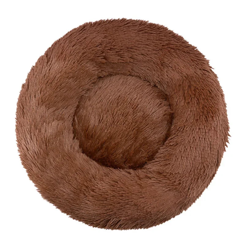 Super Soft Round Plush Pet Bed ⭐