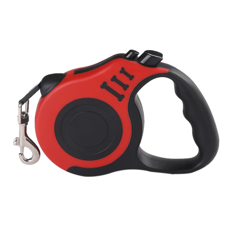 Retractable Dog & Cat Leash with One-Hand Brake