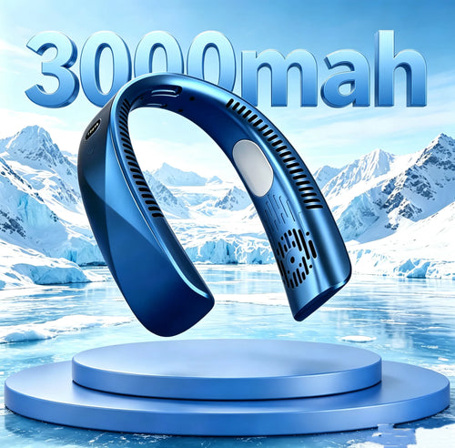 FrostLoop™ 8000 — Portable Neck Cooling Fan.