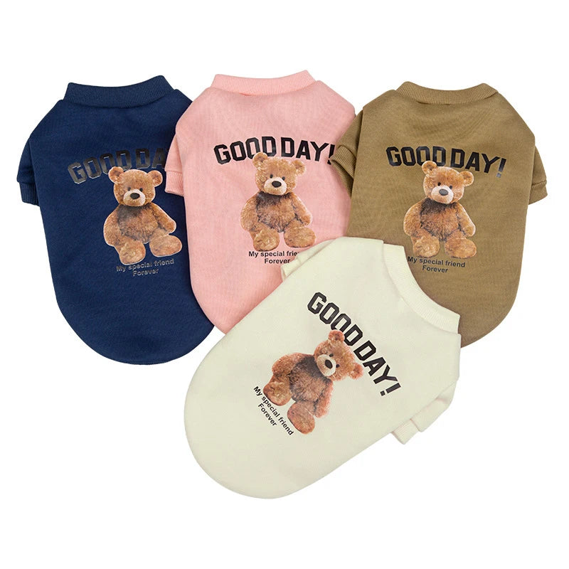 Cute Bear Winter Jacket for Dogs & Cats