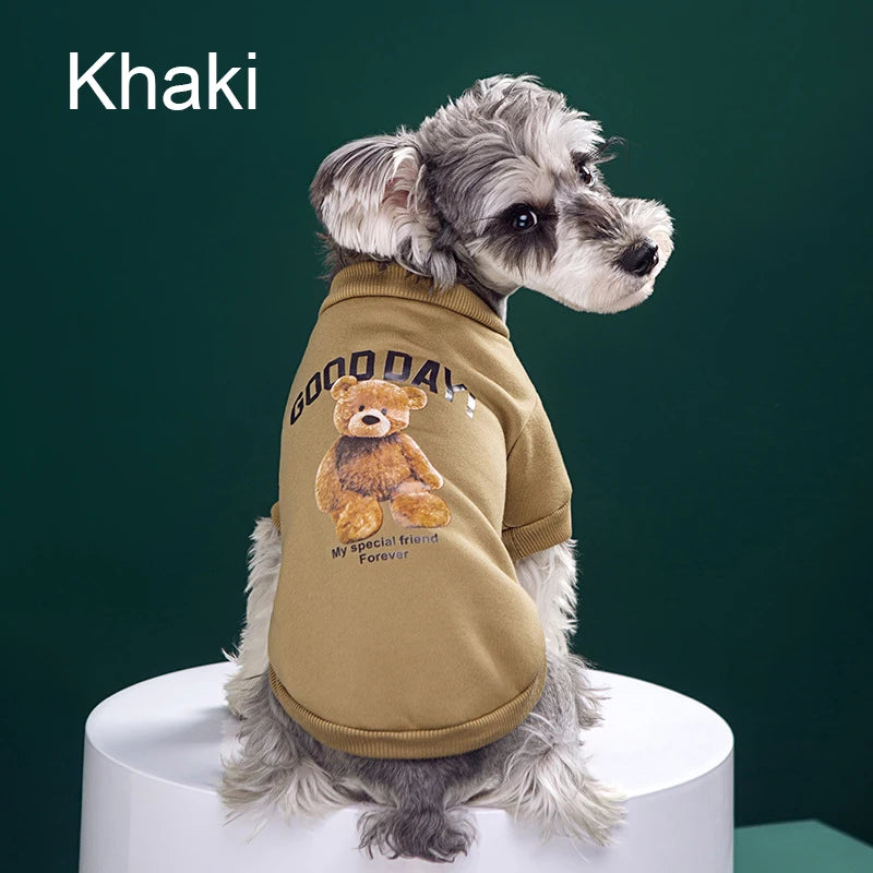 Cute Bear Winter Jacket for Dogs & Cats