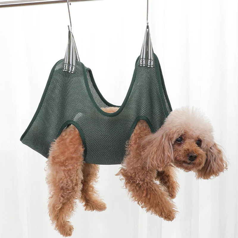 Pet Grooming Hammock for Nail Trimming & Bathing