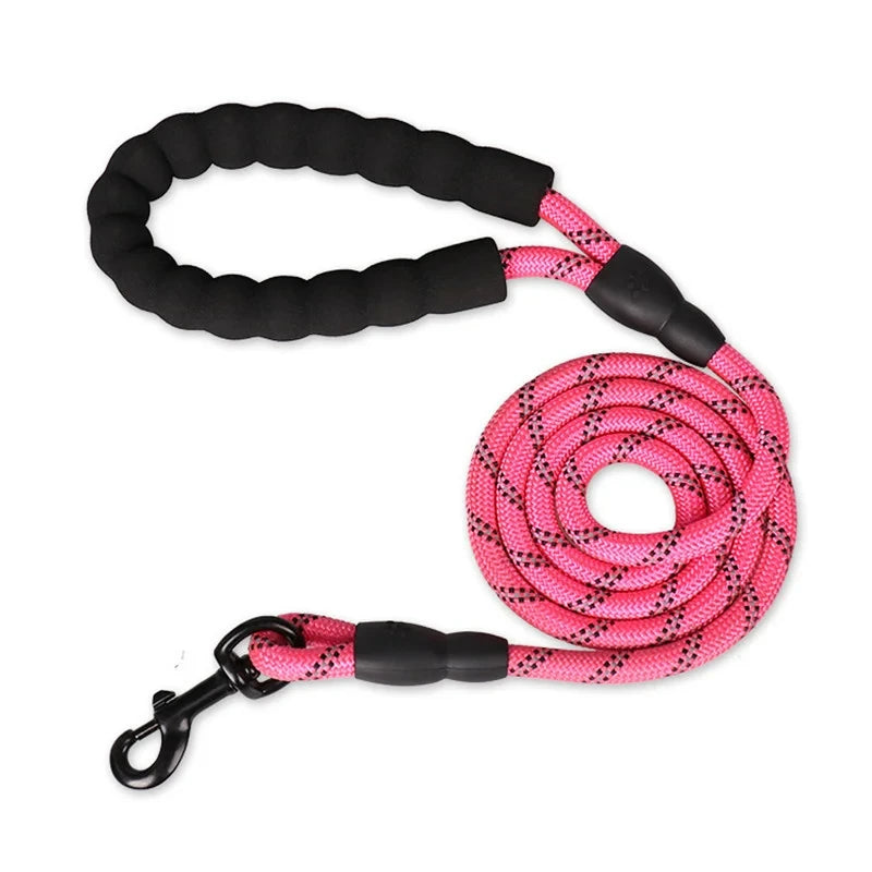 Heavy-Duty Reflective Dog Leash with Padded Handle ⭐
