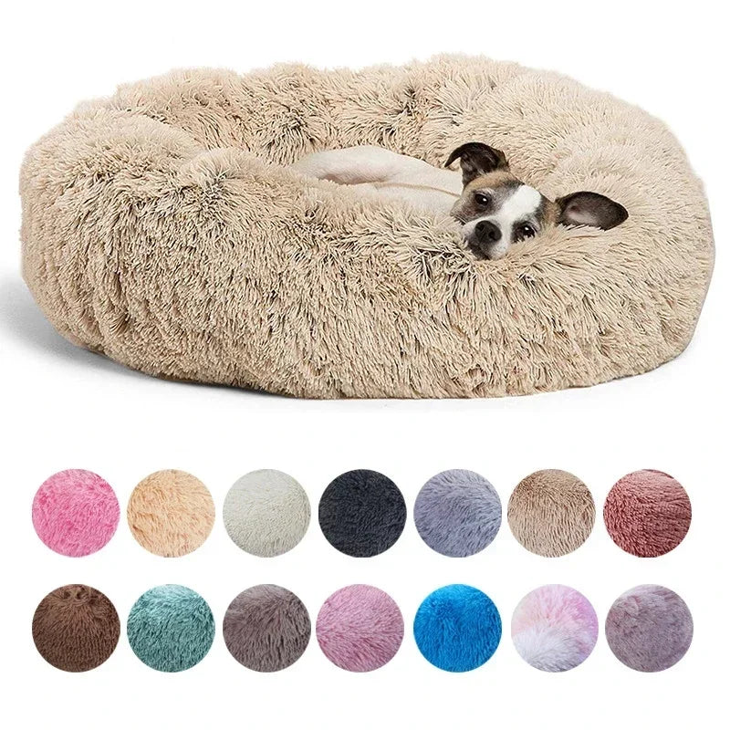 Super Soft Round Plush Pet Bed ⭐