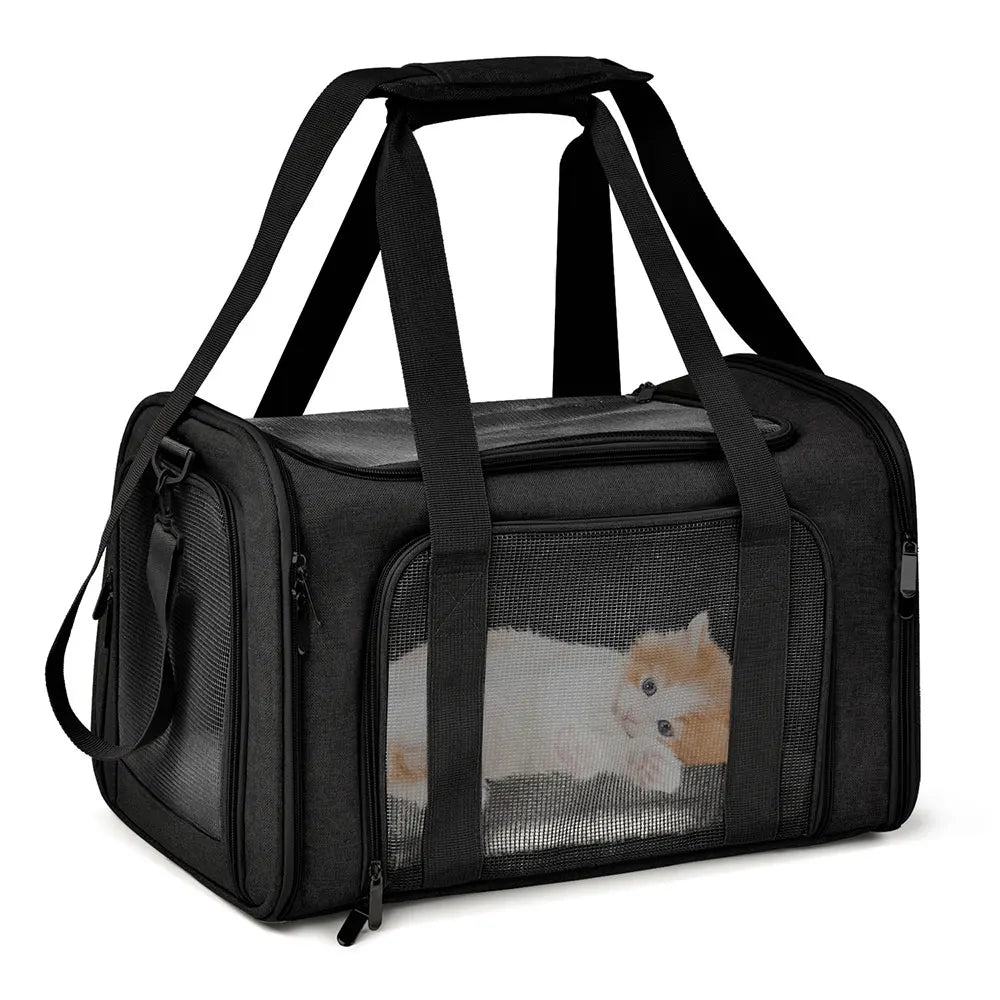 Soft-Sided Dog & Cat Travel Carrier Bag