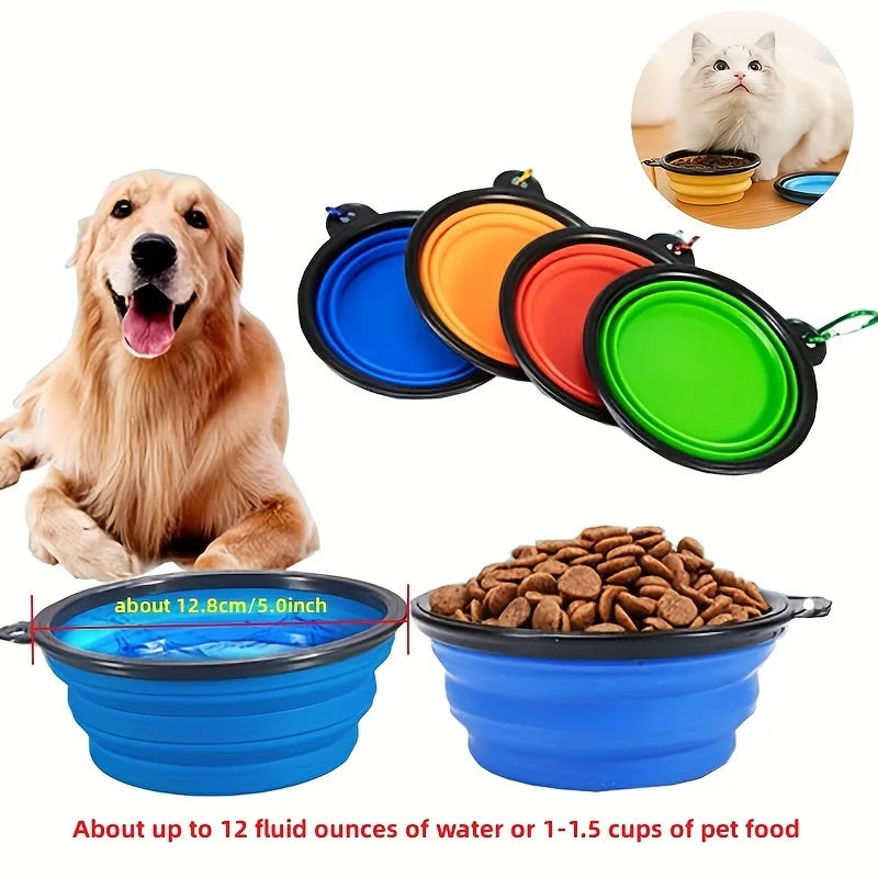 Collapsible Travel Pet Bowl ⭐