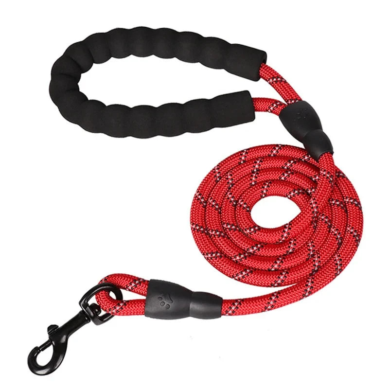 Heavy-Duty Reflective Dog Leash with Padded Handle ⭐