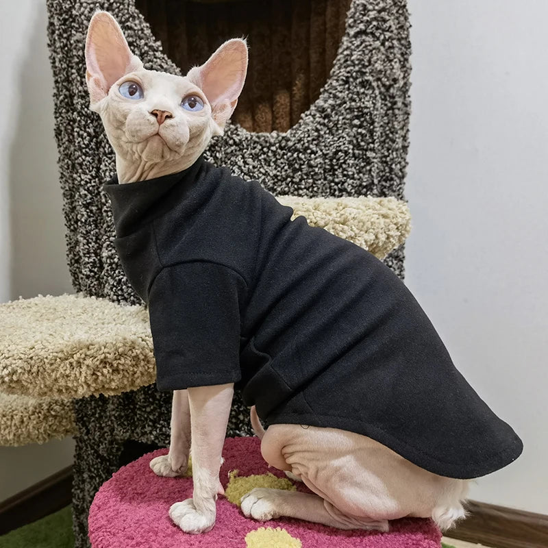 Soft Cotton Sphynx Cat Sweater
