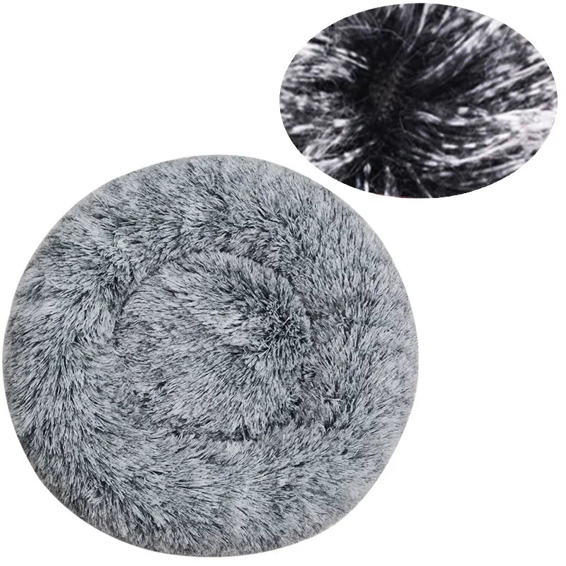 Super Soft Round Plush Pet Bed ⭐