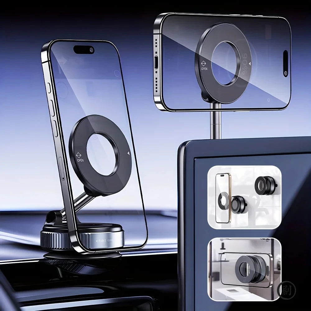 Your Phone Isn’t Going Anywhere
Magnetic Vacuum Phone Mount.