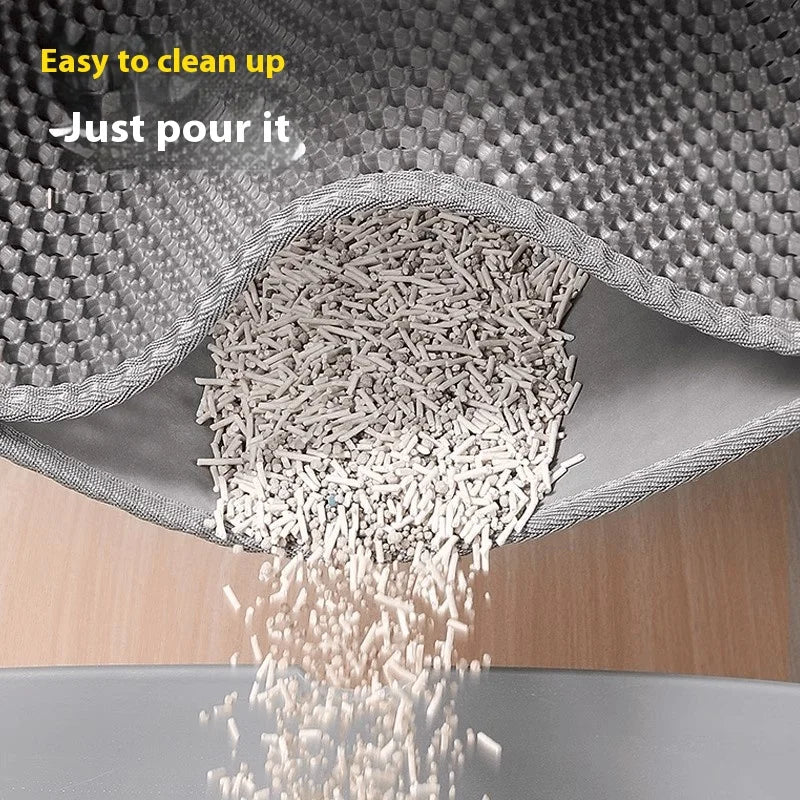 Extra Large Waterproof Cat Litter Mat ⭐