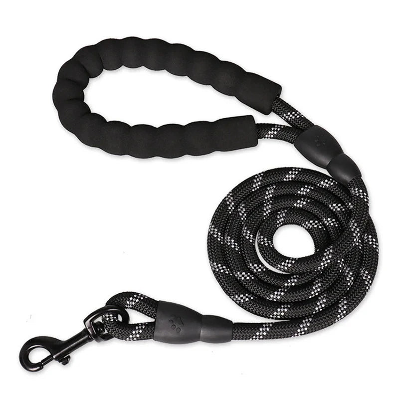 Heavy-Duty Reflective Dog Leash with Padded Handle ⭐
