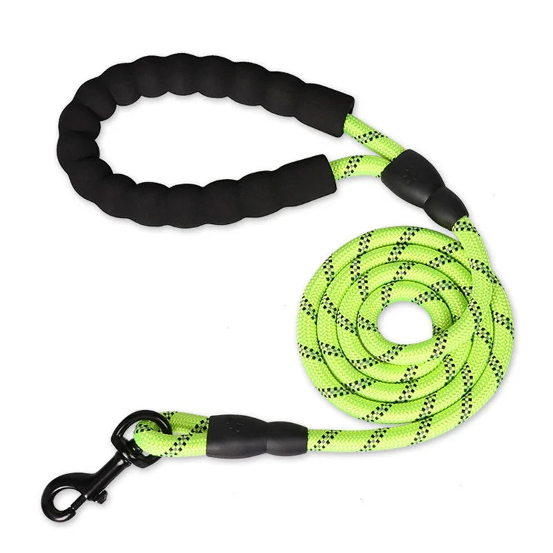 Heavy-Duty Reflective Dog Leash with Padded Handle ⭐