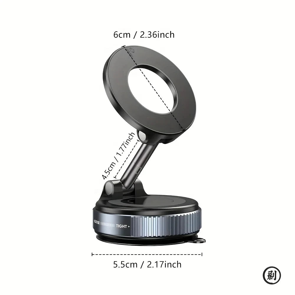 Your Phone Isn’t Going Anywhere
Magnetic Vacuum Phone Mount.