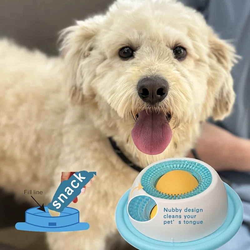 Interactive Lick Mat & Slow Feeder for Dogs