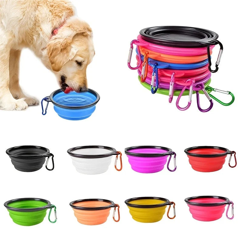 Collapsible Travel Pet Bowl ⭐
