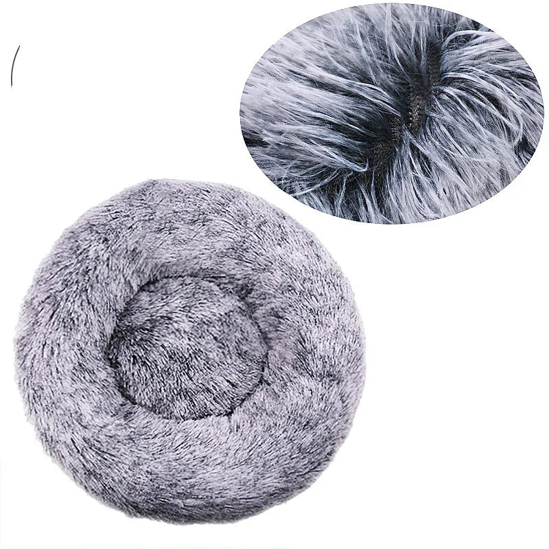 Super Soft Round Plush Pet Bed ⭐