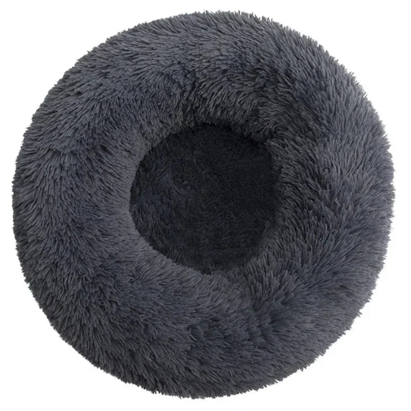 Super Soft Round Plush Pet Bed ⭐