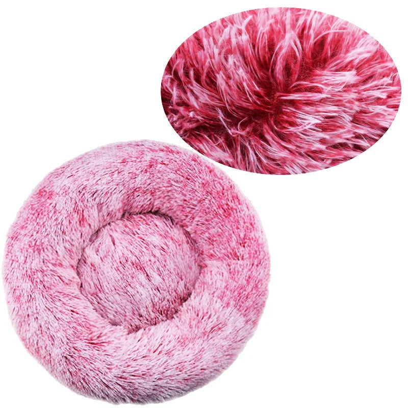 Super Soft Round Plush Pet Bed