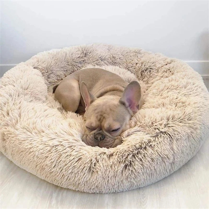 Super Soft Round Plush Pet Bed ⭐
